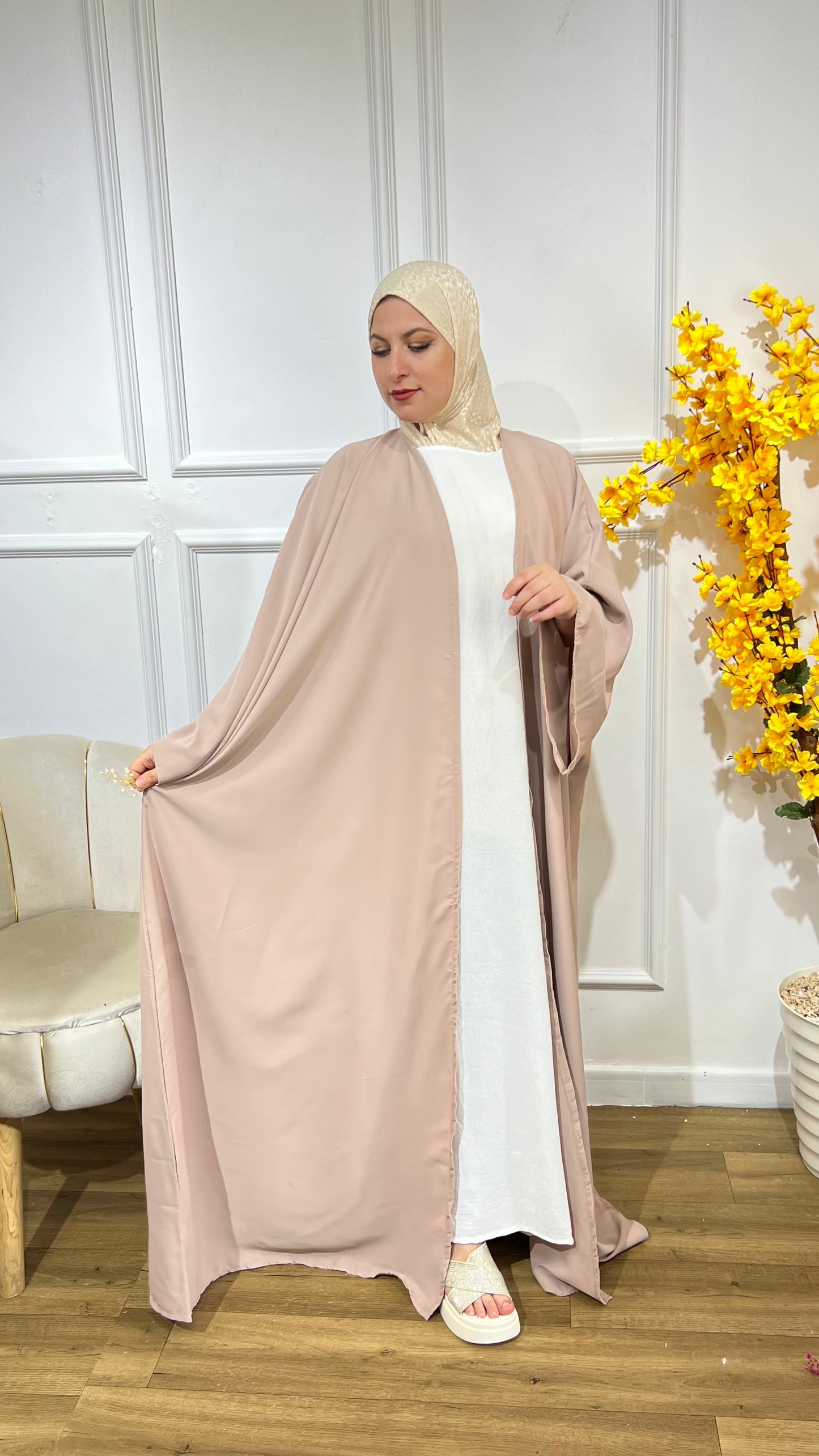Abaya riqa et sous abaya