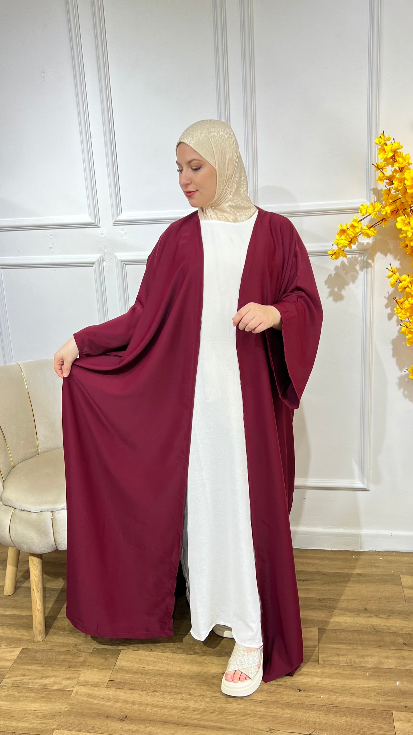 Abaya riqa et sous abaya